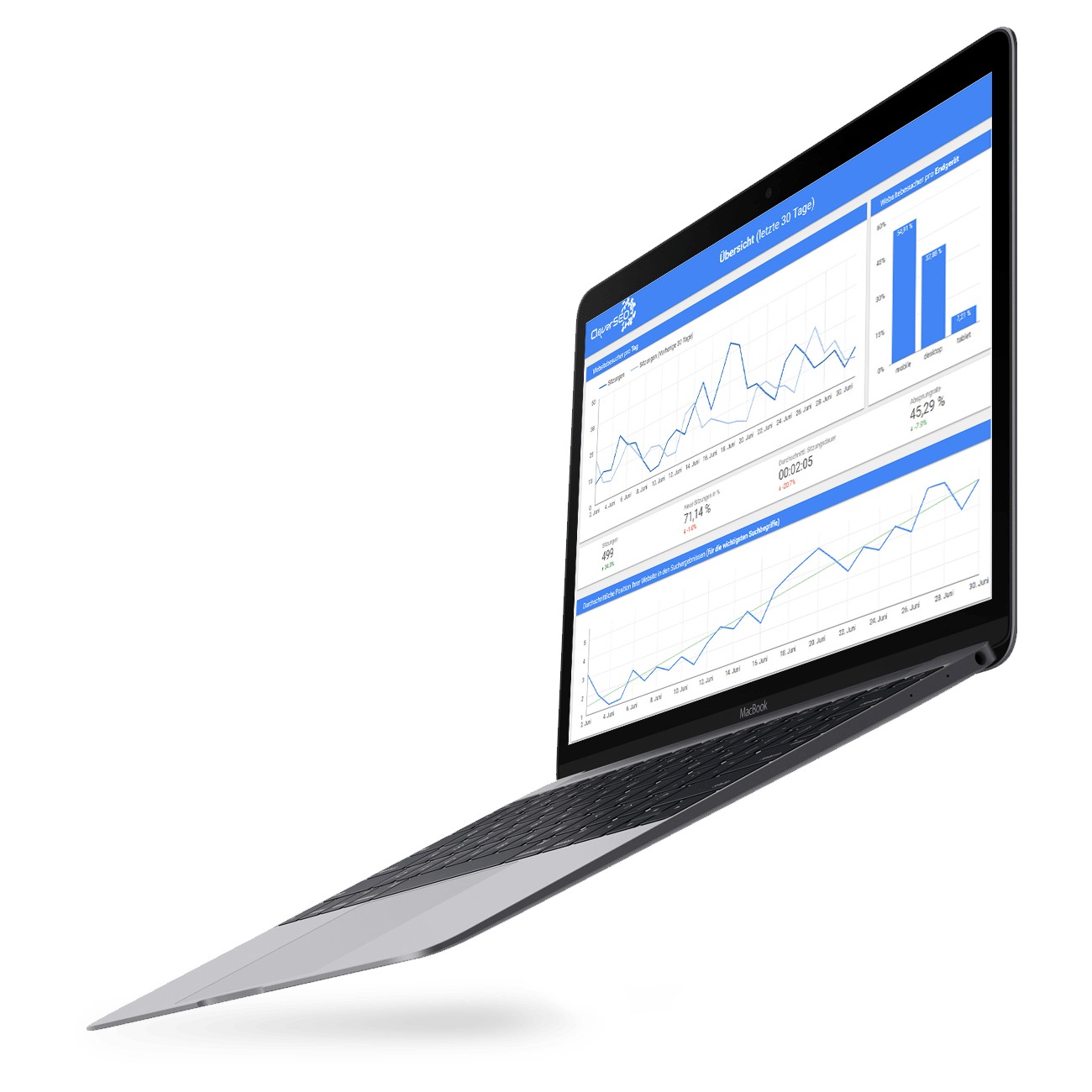 SEO Analyse Laptop